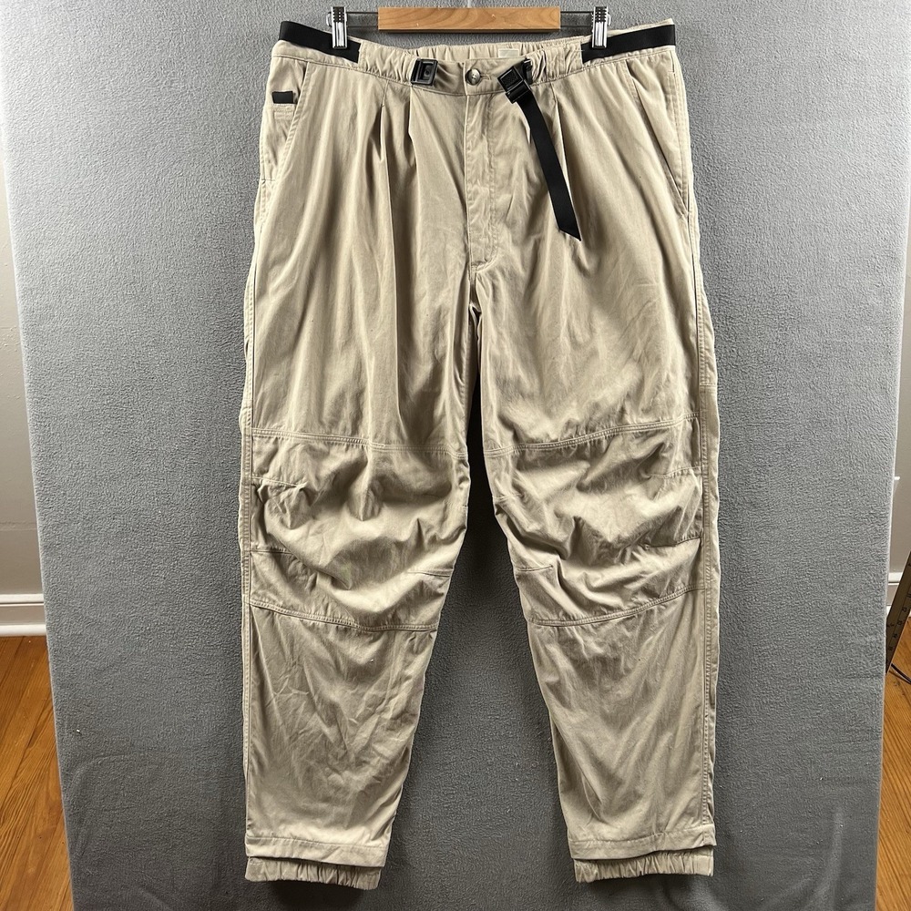 The North Face Cargo Pants Mens XL Beige Hiking Camp Utility Vintage 90s Outdoor
